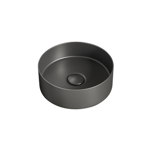 <b>Round</b> Ceramic Countertop <b>Basin</b> Single Hole Sink For Bathroom Balcony Home Apartment - Product Image 3
