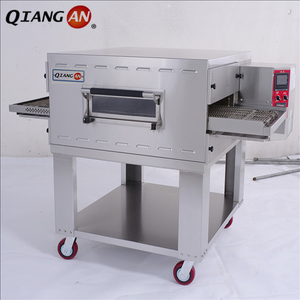Commerciale 20 Pollici 300 ℃   Forno Elettrico a Nastro Trasportatore per <span class=keywords><strong>Pizza</strong></span>, Attrezzatura per Cottura ad Aria Calda, Macchina per Panificazione per Grandi Pizzerie - Product Image 1