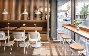 Contenedor prefabricado de diseño moderno para restaurantes de comida rápida, cafeterías, bares, tiendas de conveniencia, tienda emergente, quiosco, estantes de exhibición - Product Image 4