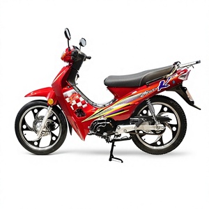 Vente en gros de motos Underbone de type C100 de 50cc à 125cc pour le Brésil |   Moteur à couple élevé avec jantes en acier renforcé et autocollants personnalisés - Product Image 5
