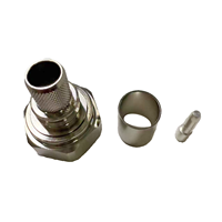 Conector Coaxial Mini DIN 4.3-10-C-J7 Macho, Precio de Fábrica, Conector 4.3-10 para Crimpado RG213 RG8
