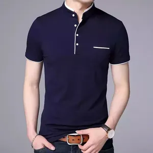 中国工厂高品质定制马球t恤定制男式马球衬衫