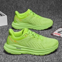SBYP Chaussures de sport légères tendance pour le tennis et la course, respirantes en maille, semelle extérieure en caoutchouc antidérapante, fermeture à lacets