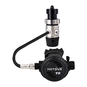 HOTDIVE Juego de Regulador de <span class=keywords><strong>Buceo</strong></span> <span class=keywords><strong>para</strong></span> <span class=keywords><strong>Principiantes</strong></span>, Entrega Rápida, Desbalanceado, No Ajustable, Calidad Superior - Product Image 6