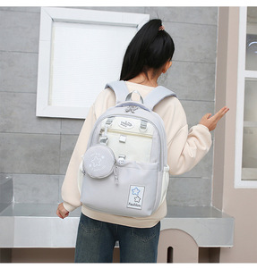 Sweet Girl Junior High School Student Bookbag Large Capacity <b>Backpack</b> With Small Coin <b>Purse</b> Accessories Kawaii School Bags - Product Image 6