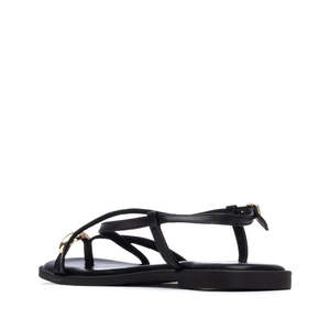 Xti Women's <b>Flat</b> Sandal Black 37 Low Heel Strappy Design - Product Image 3