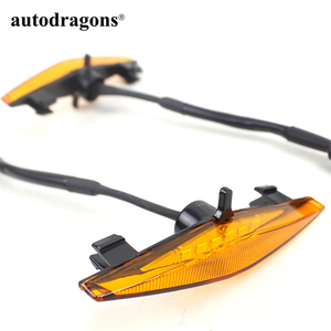 Feux antibrouillard LED Autodragons à lentille jaune fumée, blanc ambre, pour calandre de pare-chocs avant de voiture, feux LED ambre pour calandre, pour 4Runner - Product Image 1