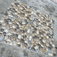 Carreaux de sol en céramique aspect galets modernes 300x300mm, mats, antidérapants, résistants aux acides, pour sols extérieurs, carreaux de jardin, balcon, chambre