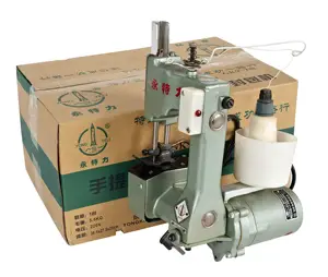 Bolsa elétrica portátil para coleta, máquina de costura industrial doméstica