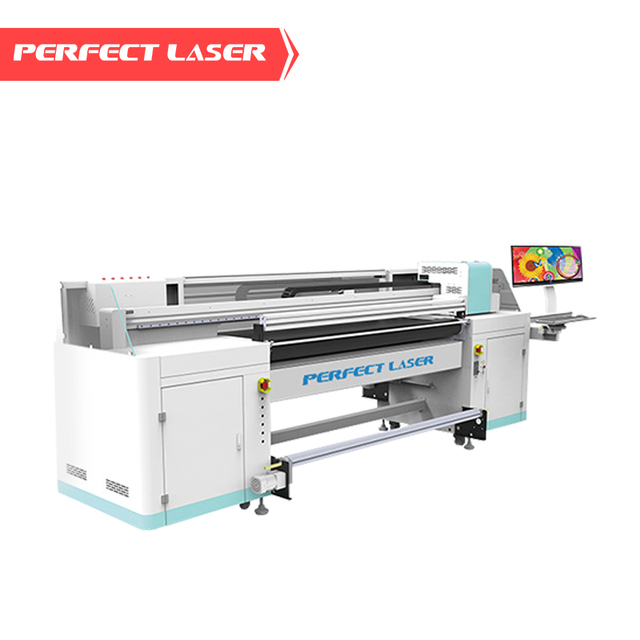 UV Hybrid Flatbed Roll to Roll Printer Large Format Inkjet Printing Machine for Banner Signage Advertising Acrylic Canvas