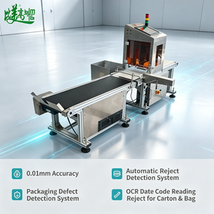 Machine d'inspection OCR pour emballages (boîtes et sacs) avec système de rejet et lecture en ligne des dates/codes de lot (OCV) - Product Image 3