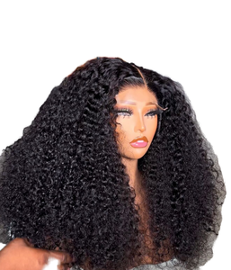 Wholesale 5*5 for <b>Lace</b> Long Super Double Drawn Burmese Curly Hair <b>Lace</b> Front Vietnamese Virgin Human Hair Glueless for Women - Product Image 1