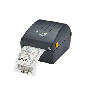 ZD888t Printer ZD220, mesin Printer kode batang pita 4 inci pengganti Zebra
