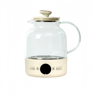 Health Pot 1L Glass <b>Kettle</b> With Timer Touch Screen Keep Warm Function For Tea Medicinal Cuisine - Product Image 1