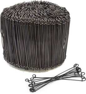 مبيعات الشركة المصنعة حلقة ربط حديد التسليح المزدوج تشكيل سياج أسود الصلب حلقة ربط الأسلاك - Product Image 3