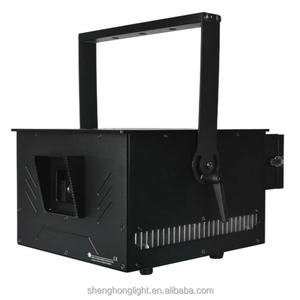 Lampe laser RGB DMX 10W/15W IP65 étanche pour extérieur, effet RGBW, animations de scène pour <span class=keywords><strong>DJ</strong></span>, parcs à thème, 25K RPM, refroidissement par air - Product Image 1