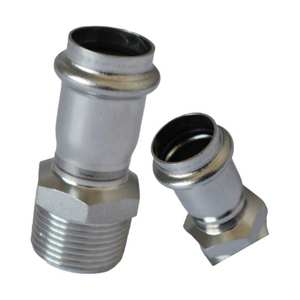 Raccord de compression double Yod Precision CNC Machining pour conduite de gaz GPL 15-22-28mm, idéal pour la réinstallation de conduites HVAC et d'eau - Product Image 3