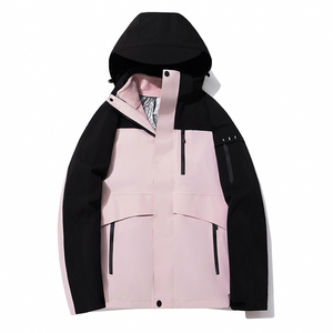 Veste de <span class=keywords><strong>randonnée</strong></span> 2 pièces Softshell pour <span class=keywords><strong>femme</strong></span> résistante à l'eau et coupe-vent avec fermeture à glissière à col montant en graphène - Product Image 5