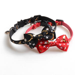 <span class=keywords><strong>Collar</strong></span> personalizado de Navidad para gato, lazo de moda de lujo, nuevo estilo, gran oferta - Product Image 3