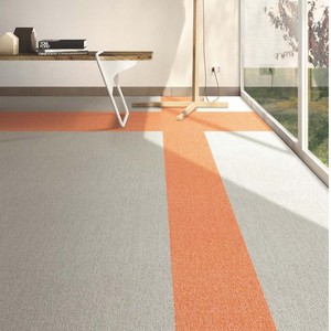 Dalles de moquette en polypropylène pour bureaux commerciaux 50x50cm, dalles de moquette pour sols résidentiels <span class=keywords><strong>100x100</strong></span> - Product Image 4