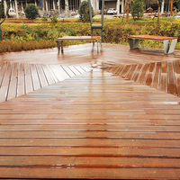 Greezu Carreaux de terrasse à emboîtement en bois de bambou Offre Spéciale de haute qualité pour sols extérieurs parquet en bambou imperméable