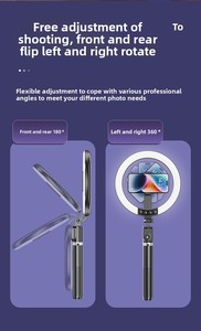 Phone Tripod 10 Inch LED TikTok <strong>Ring</strong> <strong>Light</strong> Lamp <strong>Selfie</strong> Stick Right <strong>Light</strong> for Photography Makeup Live Streaming <strong>Selfie</strong> <strong>Ring</strong> <strong>Light</strong> - Product Image 4