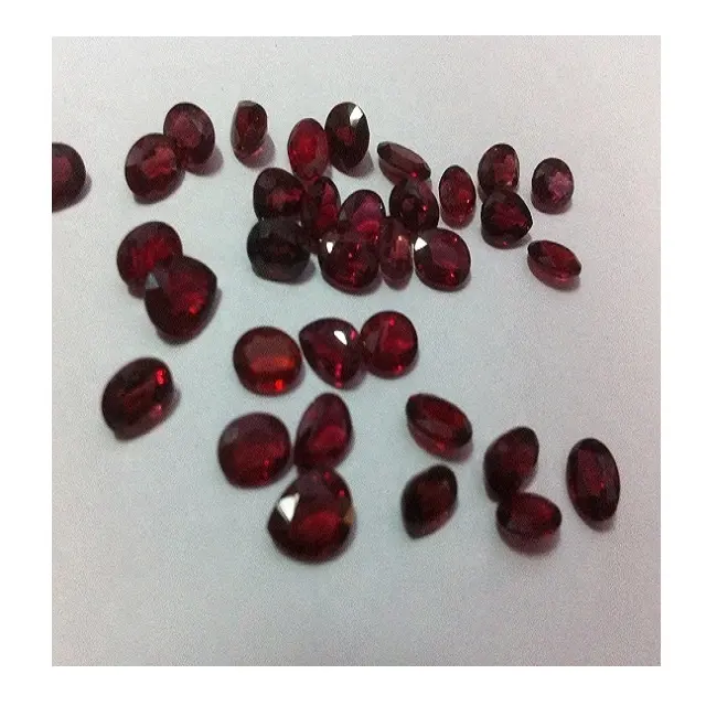 Hochwertige natürliche Rubinspinell-Edelsteine