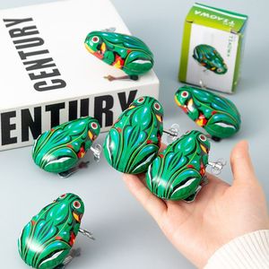 Tiaowa – jouet grenouille à remonter, mouvement par inertie, style rétro en plastique, pour enfants de 5 à 7 ans, unisexe - Product Image 4