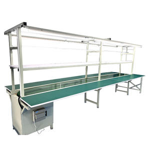 Chariot de manutention mobile à tubes dissipateurs de charge statique <span class=keywords><strong>Kaizen</strong></span>, étagères industrielles, établi pour ligne d'assemblage en usine - Product Image 1