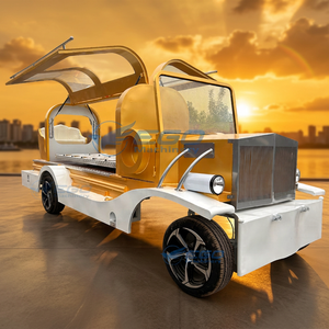 Nuevo y Popular Coche Fúnebre Eléctrico Personalizado con Ataúd Refrigerado, Suministros Funerarios, Vehículo para Servicios Funerarios - Product Image 1