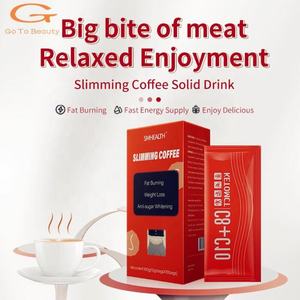 Gotobeauty Marque privée Café minceur instantané haute performance Grain de café vert Boisson supplémentaire Diète Café cétogène - Product Image 6