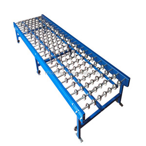 Système de convoyeur à rouleaux manuel de type fixe en acier inoxydable Nuohua pour le transport de fruits - Product Image 1