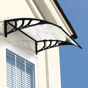 Fenêtres modernes en polycarbonate, abri contre la pluie pour fenêtre, auvent, pergola, gazebo ou pavillon, porte d'entrée - Product Image 1