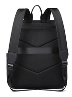 Sac à dos d'ordinateur portable de grande capacité, imperméable, en PU, pour l'école, décontracté, pour les voyages en plein air, logo personnalisé, extensible, 15,6 pouces