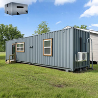 Maison de conteneur extensible de luxe avec deux chambres à coucher Maison préfabriquée en acier pour hôtels et appartements