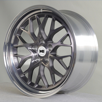 Rines de Aleación Monobloque Forjados a Medida de 15-24 Pulgadas 5X112 5X120, Rines Ligeros para Autos de Carreras, Aluminio 6061-T6 para Autos de Pasajeros