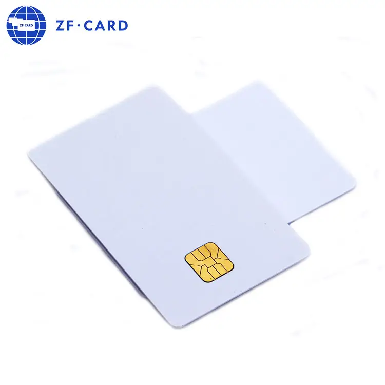 Amostra livre de plástico pvc contato sle4442/sle4428 smart ic card para controle de acesso