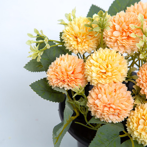 Wholesale Artificial Cemetery <strong>Flowers</strong> Potted Funeral <strong>Flowers</strong> Crossed <strong>Grave</strong> <strong>Flower</strong> Chrysanthemum - Product Image 2