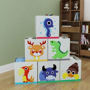 Organisateur de vêtements de haute qualité pour armoire, organisateur de cubes pour enfants, <span class=keywords><strong>boîte</strong></span> de rangement en tissu pour le rangement des jouets - Product Image 1