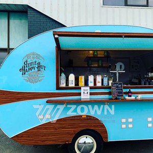 Outdoor Mobile Snack Catering <b>Trailer</b> Multifunctional Food Kiosk For Business - Product Image 4