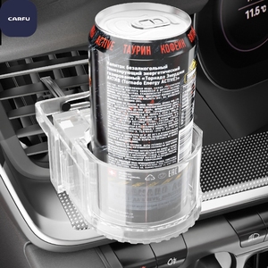 Hot Sale Carfu Black Universal Fit Plastic Interior Kits Popular <b>Portable</b> Car Drink Holder CE/FCC/RoHS Certified - Product Image 5