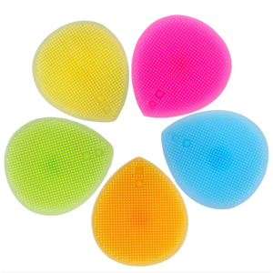 Hot Sale Silicone Beauty Face <b>Brush</b> Set Facial Cleansing <b>Brush</b> Make up Silicone Scrubber - Product Image 3