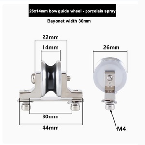 รอกสายเคเบิลเคลือบเซรามิก 26*14 สำหรับ 650 #   เครื่องมัดฟาง กว้าง 30 มม. - Product Image 3