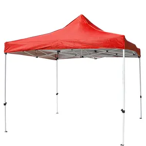 Tenda kios booth dapat dilipat, kanopi pop up komersial 3x3 tenda pesta