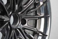 Jantes forgées Deep Dish personnalisées Dragon à bords polis T6061 18 19 20 21 22 pouces CF4 2 pièces 5x114.3 5x110 5x120 pour BMW Audi