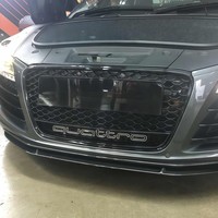 Calandre avant 4x4 spécifique Audi R8 2007-2016 en plastique ABS avec prise d'air