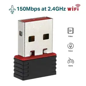 Nhà Máy Giá tùy chỉnh Wifi USB Adapter Dongle Wifi USB Adapter 150Mpbs không dây Wifi Network Adapter