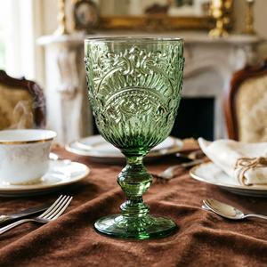 Verres à vin en verre coloré par pulvérisation de 12 <span class=keywords><strong>oz</strong></span>, design européen, gaufrés, fabriqués à <span class=keywords><strong>la</strong></span> machine, durables, pour les fêtes - Vente en gros, succès commercial - Product Image 1