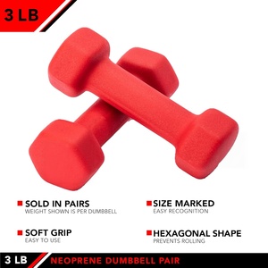 STELLAR PATH Lot de 2 haltères hexagonaux en néoprène antidérapants, anti-roulement, légers et durables, poids de 0,5 à 10 kg, pour fitness, logo personnalisé, usage domestique - Product Image 2