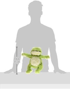 Tùy Chỉnh Ấm Cúng Sang Trọng Microwaveable Thú Nhồi Bông Đồ Chơi Ếch Hoa Oải Hương Thơm Và Ấm Áp Với Flaxseed Cho Trẻ Em - Product Image 3